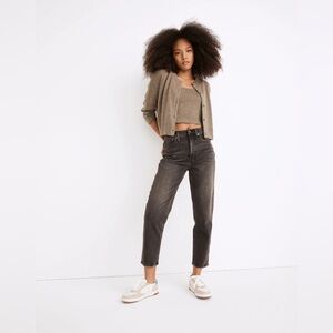 Madewell Women’s Balloon Jeans in Brunswick Wash Black Size 27
